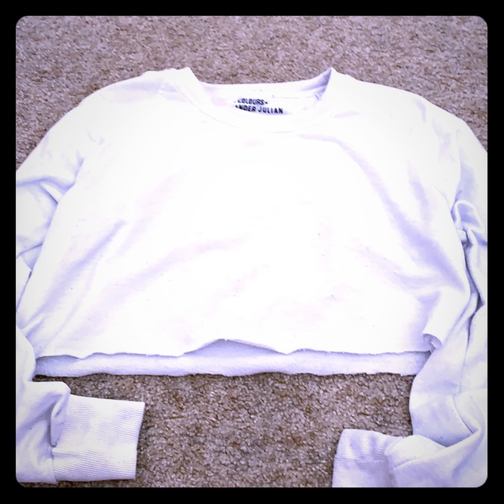Cropped sweater